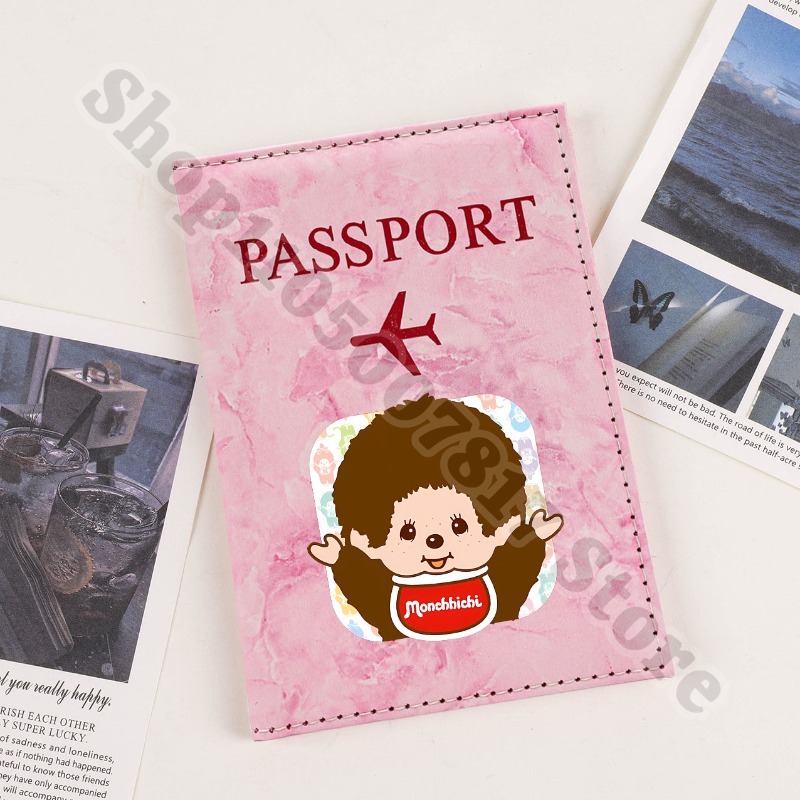 Travel Accessories With Kids - غطاء جواز سفر كرتوني لطيف للكبار
