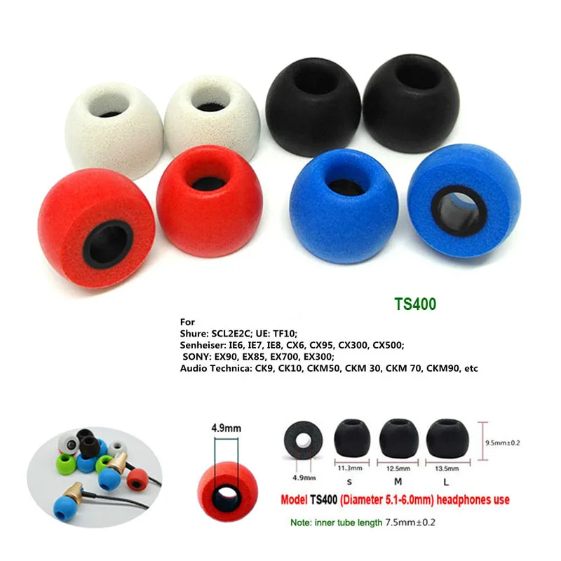 Earplug Set Foam - 10 أزواج من وسادات الأذن المصنوعة