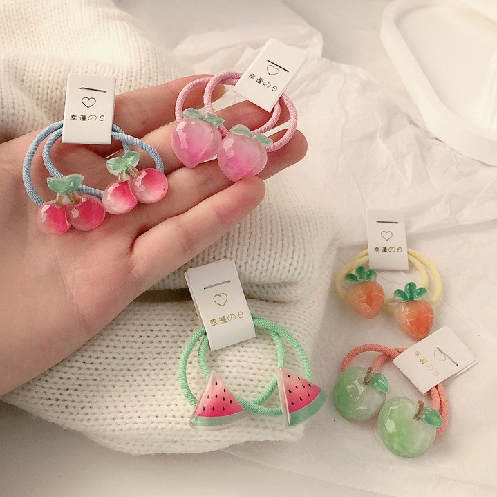 Travel Accessories With Kids - ربطات شعر جزر للأطفال مكونة من