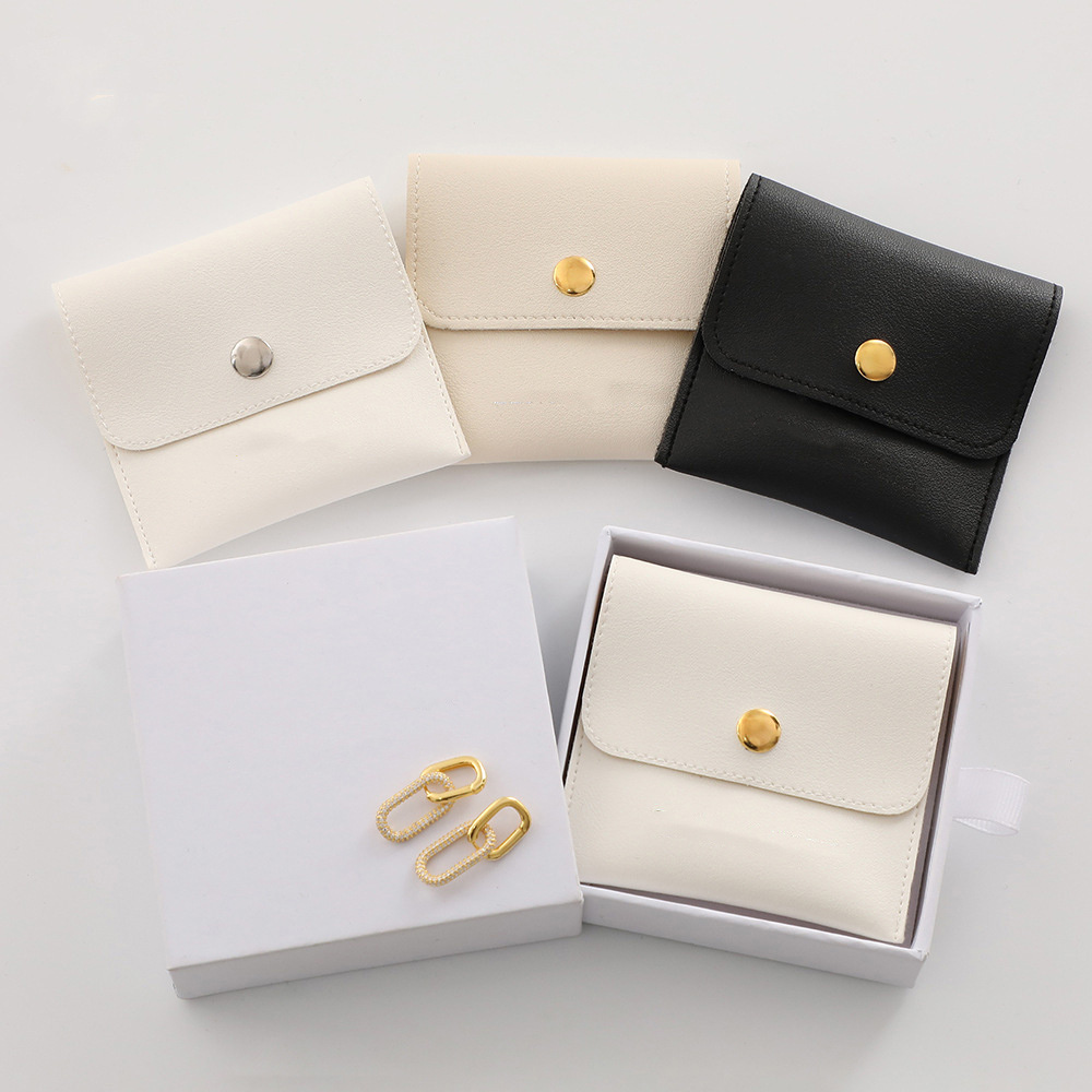 Travel Jewellery & Accessories Organiser - 1 قطعة بو الجلود مجوهرات أكياس