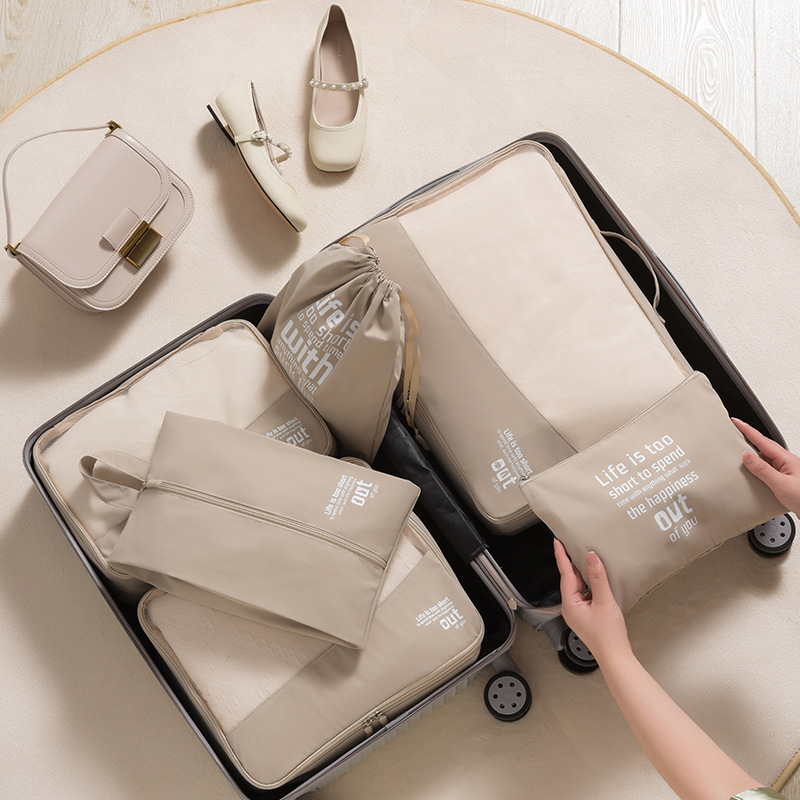 مجموعة منظمات أمتعة السفر QX2E - مراجعة Travel Accessories Packing Cubes وسعره