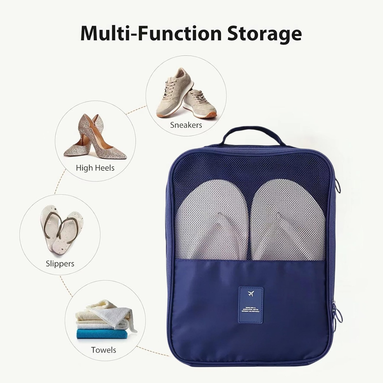 حقيبة تنظيم السفر، مكعبات تعبئ - مراجعة Travel Accessories Packing Cubes وسعره