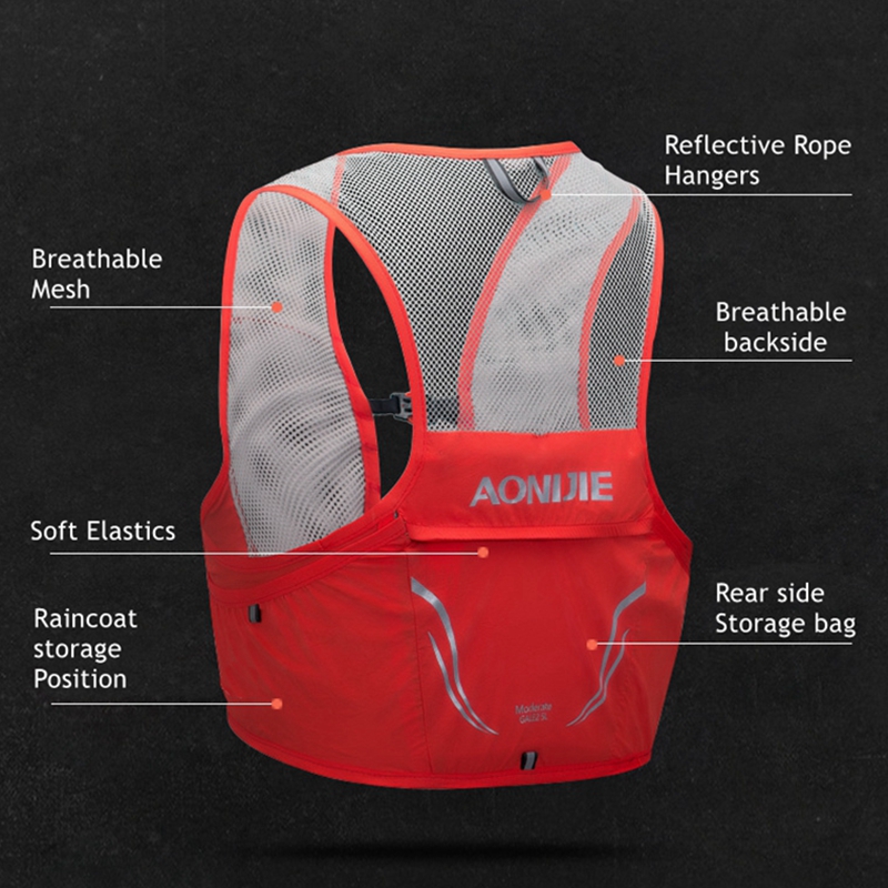 AONIJIE-حقيبة ظهر خفيفة الوزن  - مراجعة Hydration Pack Backpack وسعره