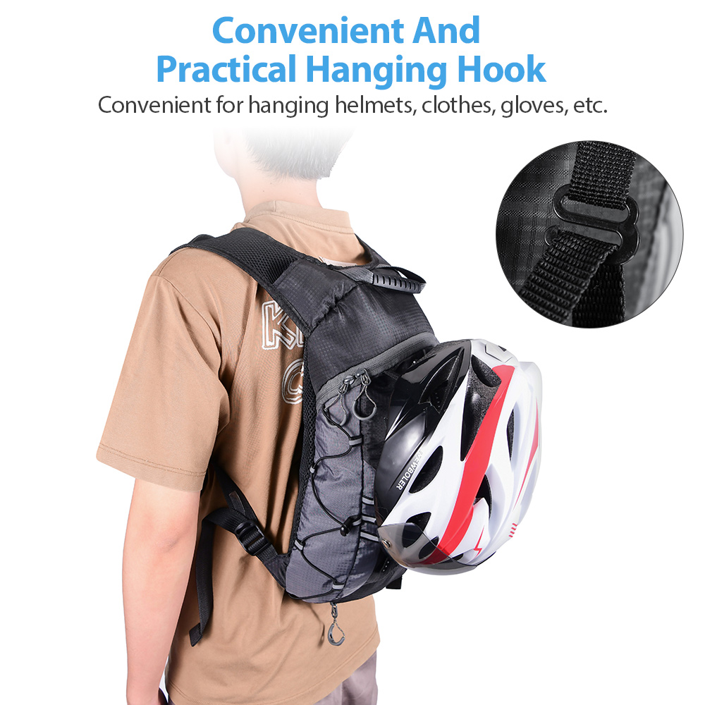 سترة ظهر للجري مع حقيبة ترطيب  - مراجعة Hydration Pack Backpack وسعره