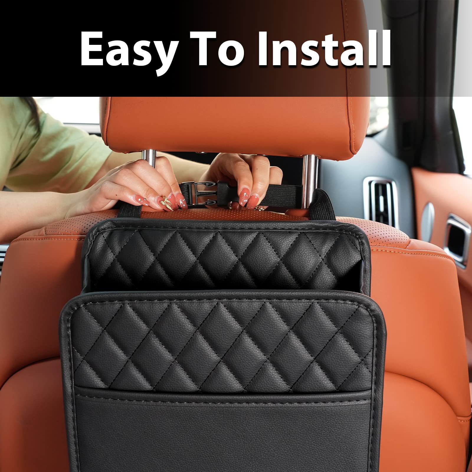 منظم خلفي لمقعد السيارة من الج - مراجعة Travel Accessories In Car وسعره