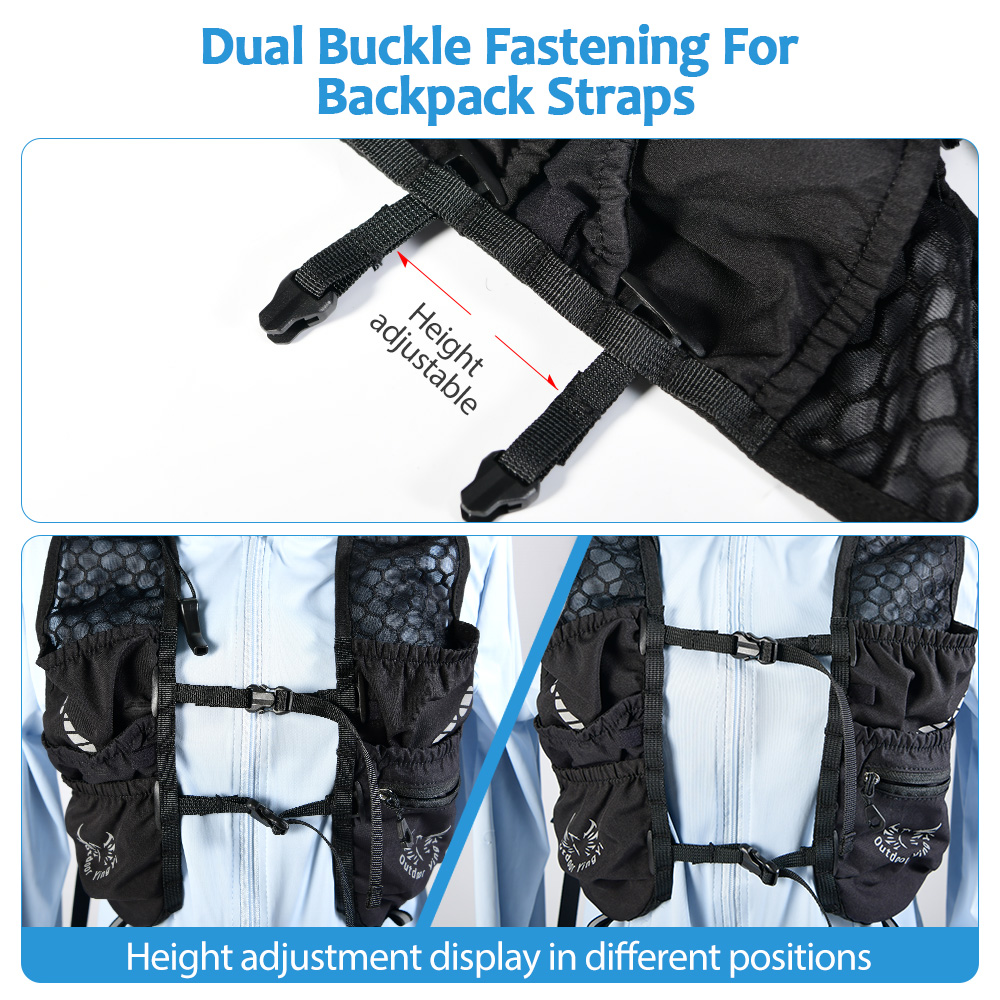 حقيبة جري رياضية خارجية من NEW - مراجعة Hydration Pack Backpack وسعره
