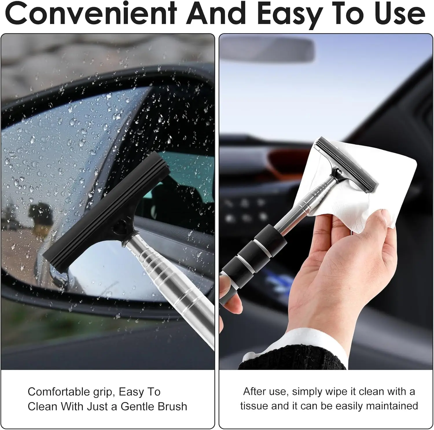 ممسحة زجاج السيارة الخلفية قاب - مراجعة Travel Accessories In Car وسعره