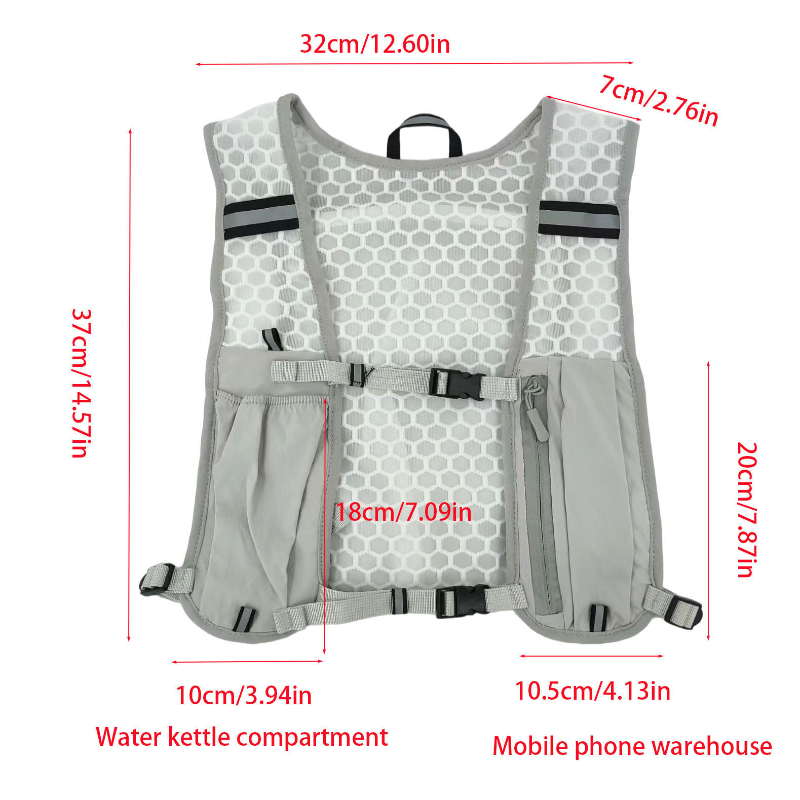 سترة جري للجنسين مقاومة للماء  - مراجعة Hydration Pack Backpack وسعره