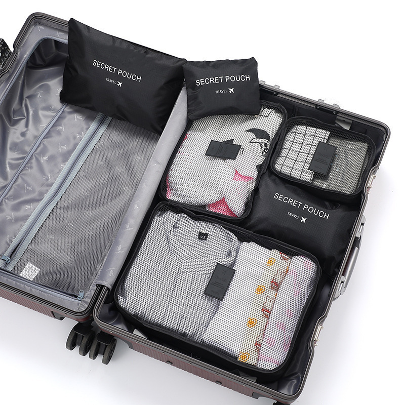 6 مجموعات من حقائب التخزين للس - مراجعة Travel Accessories Packing Cubes وسعره