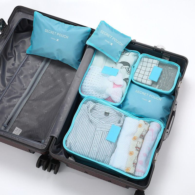 6 مجموعات من حقائب التخزين للس - مراجعة Travel Accessories Packing Cubes وسعره