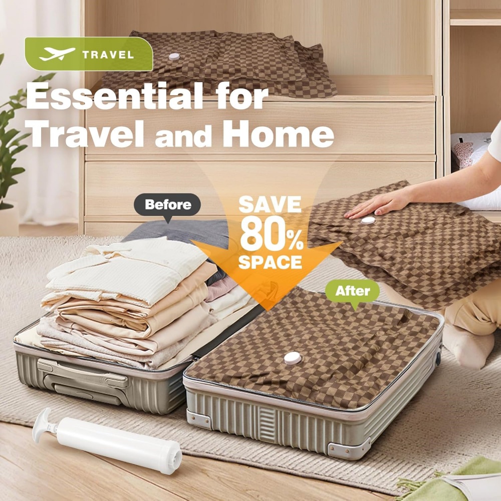 أكياس تخزين مفرغة، حقائب أساسي - مراجعة Travel Accessories Packing Cubes وسعره