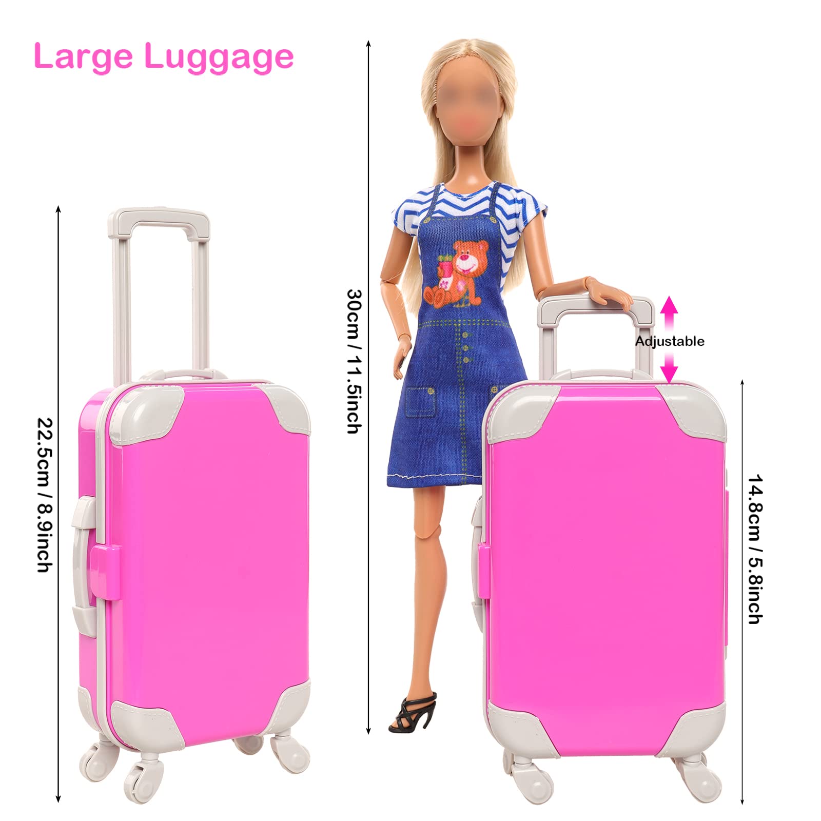 ملابس وإكسسوارات دمية باروا لل - مراجعة Travel Accessories With Kids وسعره