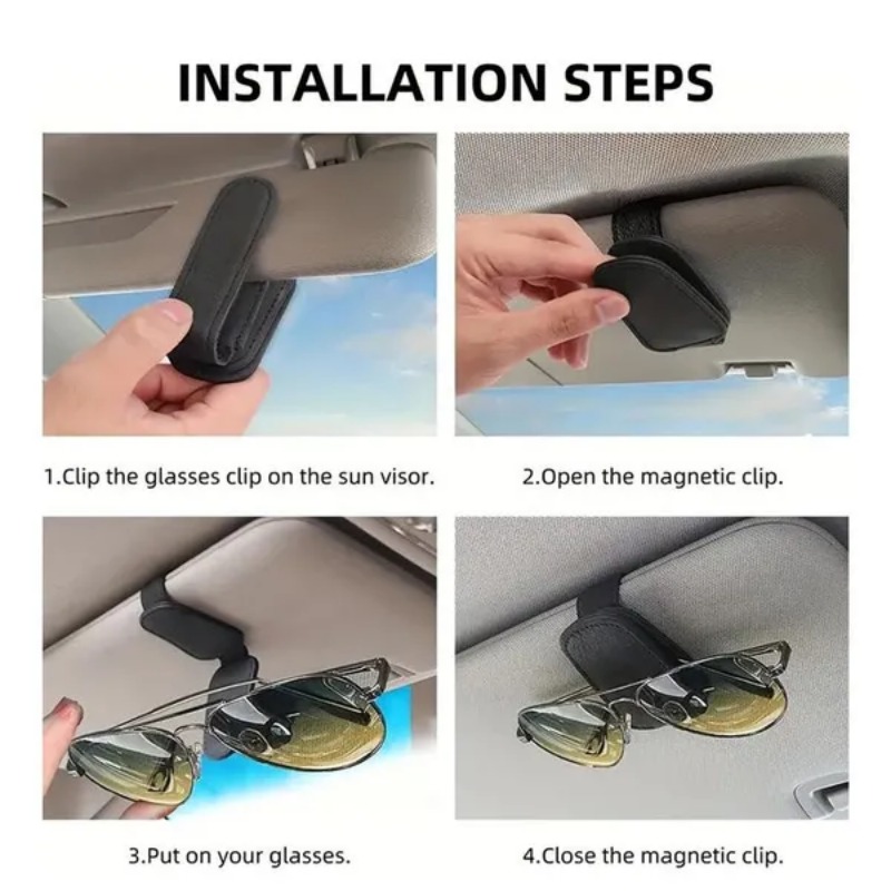 حامل نظارات للسيارة، مشبك نظار - مراجعة Travel Accessories In Car وسعره