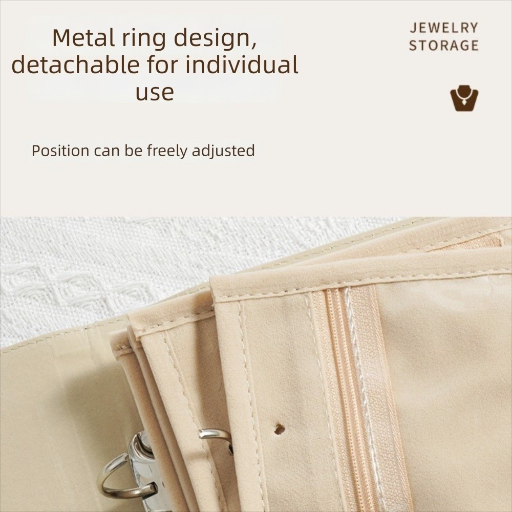 حقيبة تخزين مجوهرات محمولة بتص - مراجعة Travel Jewellery & Accessories Organiser وسعره