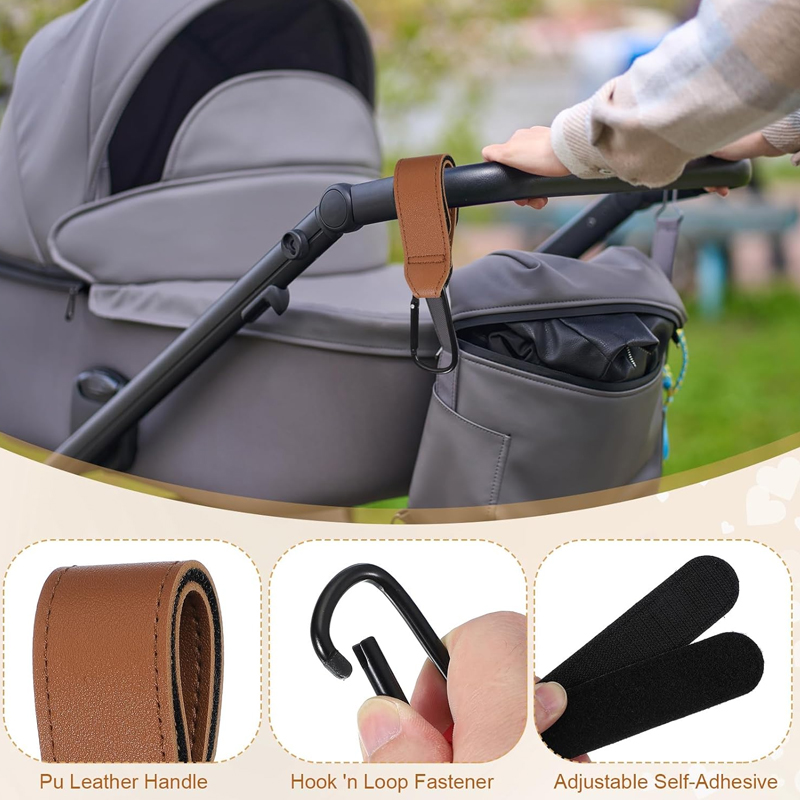 قطعتان من خطافات عربة الأطفال  - مراجعة Travel Accessories For 1 Year Old وسعره