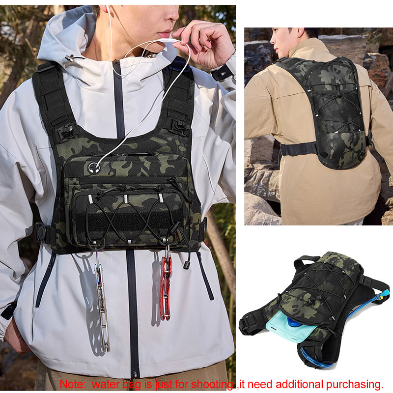 حقيبة تكتيكية للصدر وحقيبة ظهر - مراجعة Hydration Pack Backpack وسعره