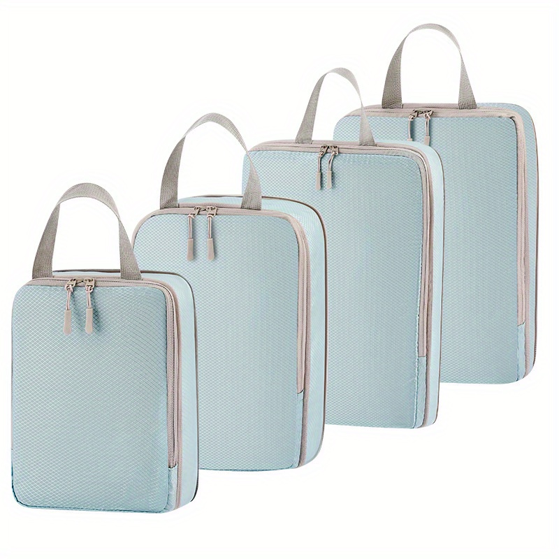 4 قطعة/المجموعة ضغط مكعبات الت - مراجعة Travel Accessories Packing Cubes وسعره