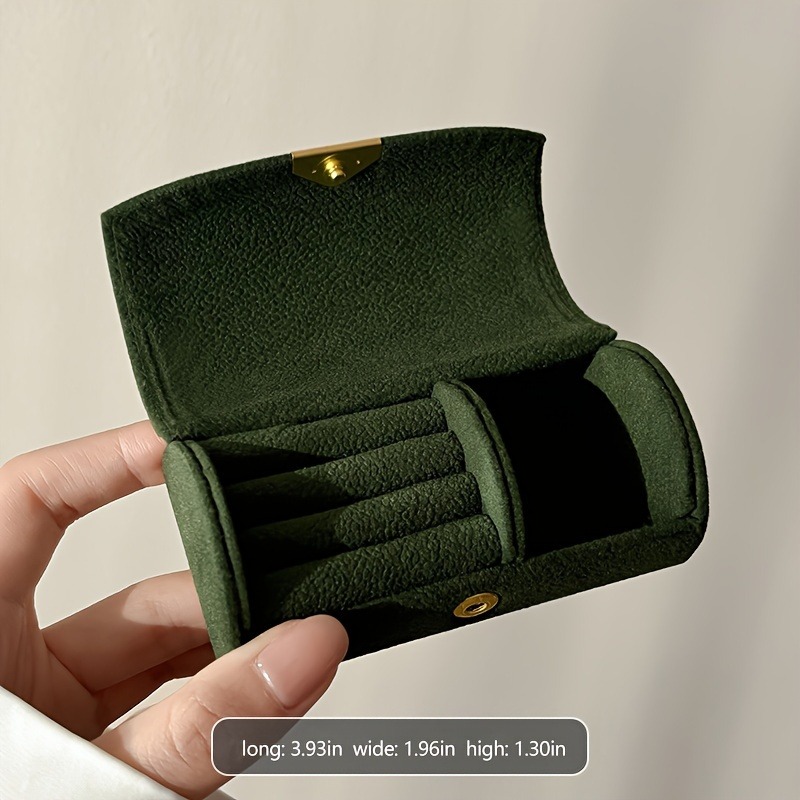 صندوق مجوهرات فاخر من المخمل ل - مراجعة Travel Jewellery & Accessories Organiser وسعره