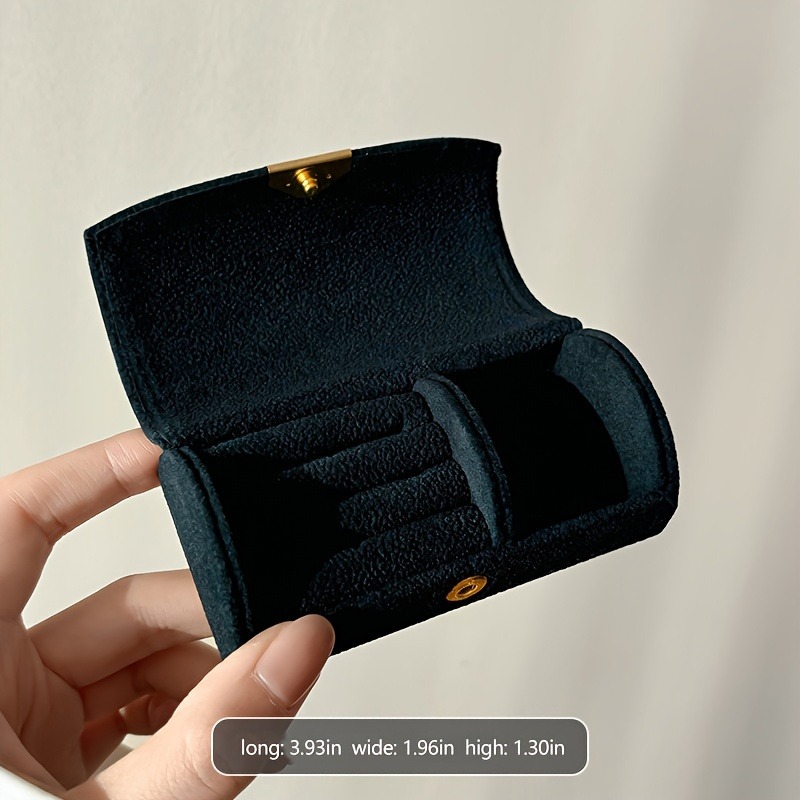 صندوق مجوهرات فاخر من المخمل ل - مراجعة Travel Jewellery & Accessories Organiser وسعره