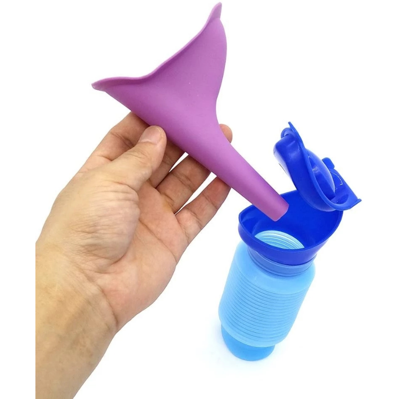 المحمولة الدائمة تبول زجاجة لل - مراجعة Travel Accessories With Kids وسعره